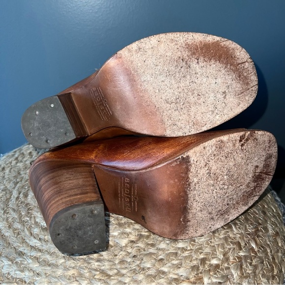 Bed Stu Onset Cobbler Series Peep Toe Bootie - Picture 8 of 10